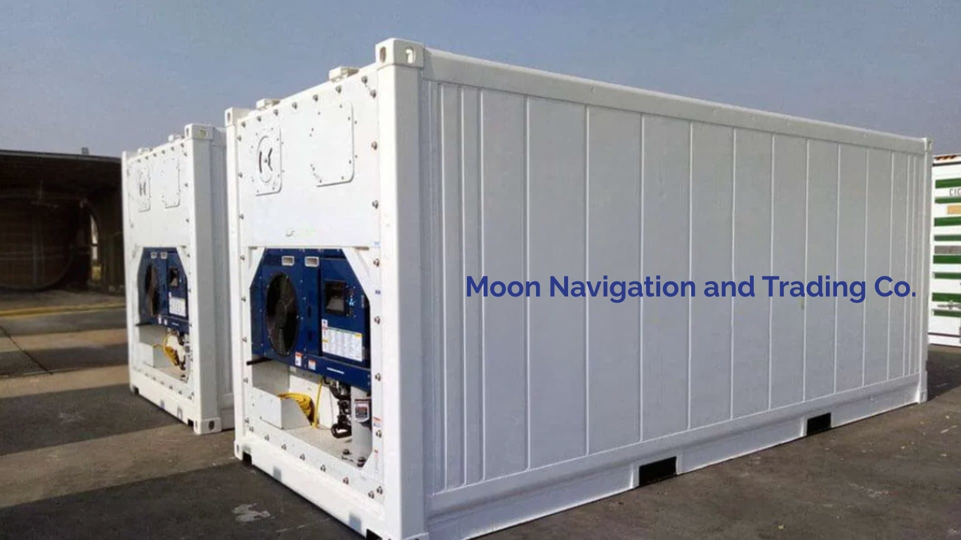 Reefer container interior